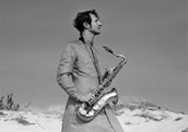 Saxophonist Stephan-Max Wirth