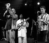 Echtes Highlight: Terence Blanchard (li.) mit Band. Foto: Michael Scheiner