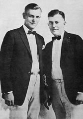 Joe Sanders (li.) und Carlton Coon