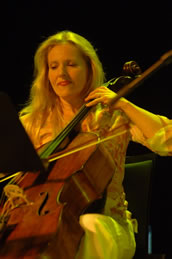 Dorothy Lawson vom New York Streichquartett „Ethel“. Foto: Foto Bauer 