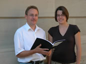 Andreas C. Lehmann und Nadine Winziers. Foto: Lichtinger