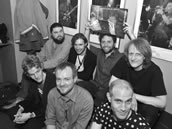 Das Auftakt-Ensemble „jazzplayseurope“ im Herbst 2009 in Dortmund aus fünf Ländern Europas. Foto: Christoph Giese