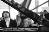 Das Dan Tepfer Trio beim BMW Welt Jazz Award. Foto: Ssirus W. Pakzad