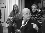 Bigband-Experte als Workshopdozent: Thomas Zoller. Foto: LJJB/„Jugend jazzt“